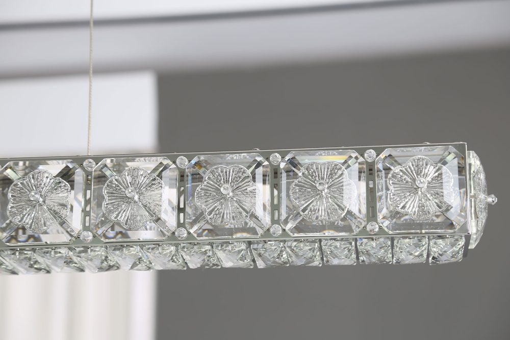 Long Crystal Chandelier - Image 4