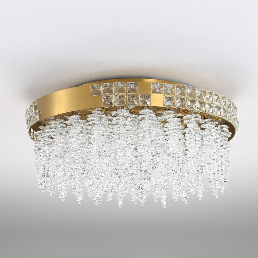 crystal string ceiling lamp - Image 3