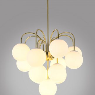 Sleek Glass Pendant Light – Handmade & Dimmable Modern Lighting