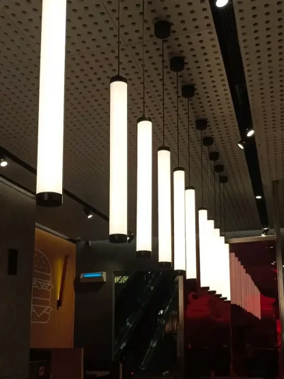 LED Tube Pendant Light