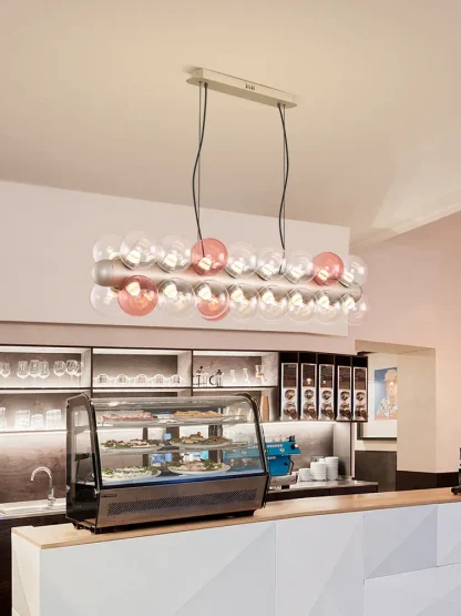 Colorful Bubble Glass Chandelier – Modern Cluster Lighting for Living Room - Image 11