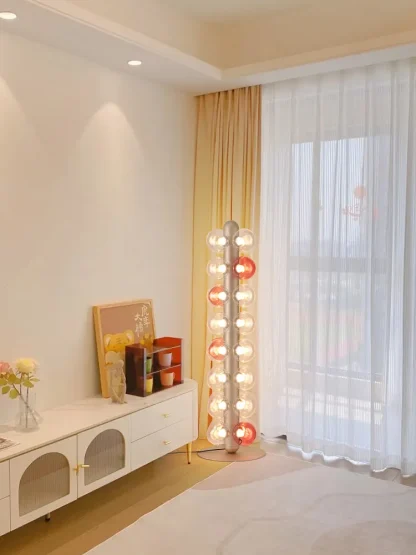 Colorful Bubble Glass Chandelier – Modern Cluster Lighting for Living Room - Image 12