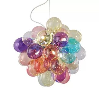 Colorful Bubble Glass Chandelier
