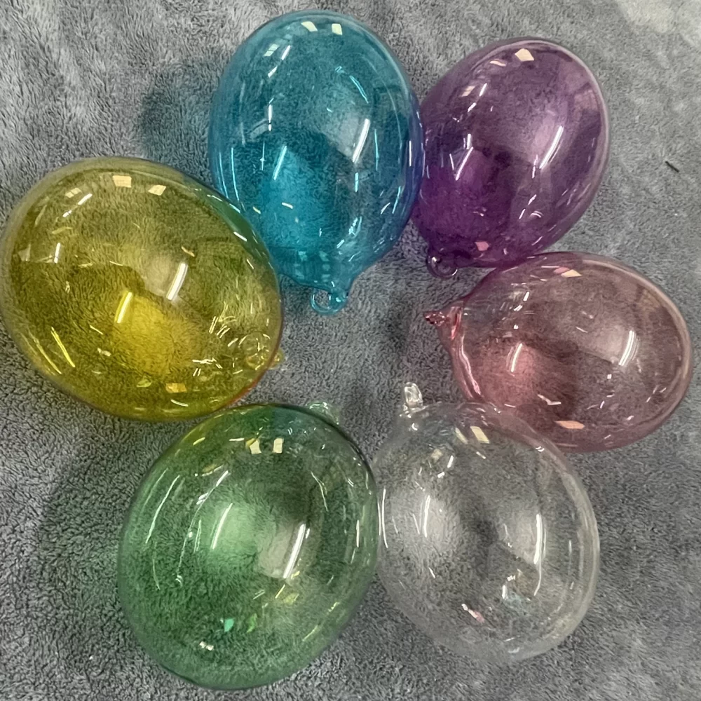 Colorful Bubble Glass Chandelier - Image 7